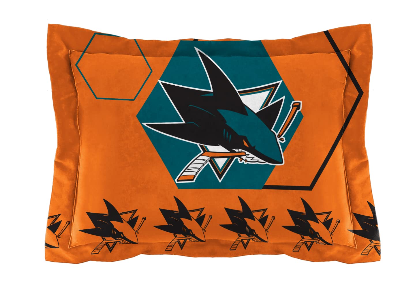 Northwest NHL San Jose Sharks Unisex-Adult Comforter and Sham Set
